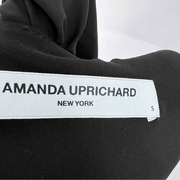 Amanda Uprichard maxi dress long sleeve ruffle size S - Picture 4 of 8